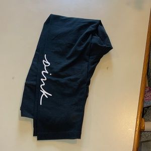 PINK leggings, very good condition. SIZE XL. but also fit like a L.